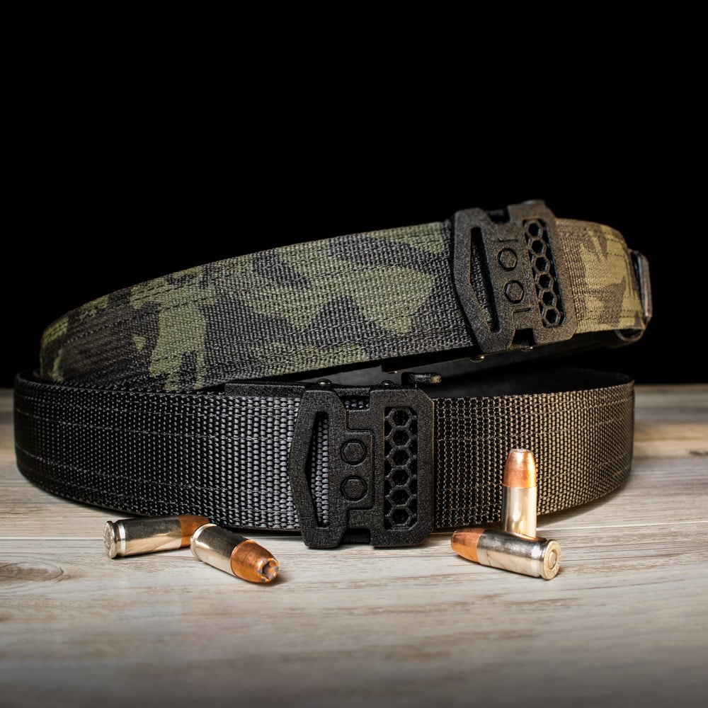 Kore Essentials - 1.5" Tactical Gun Belt - Multicam Tropic, X10 Buckle - Tulster - Image 4