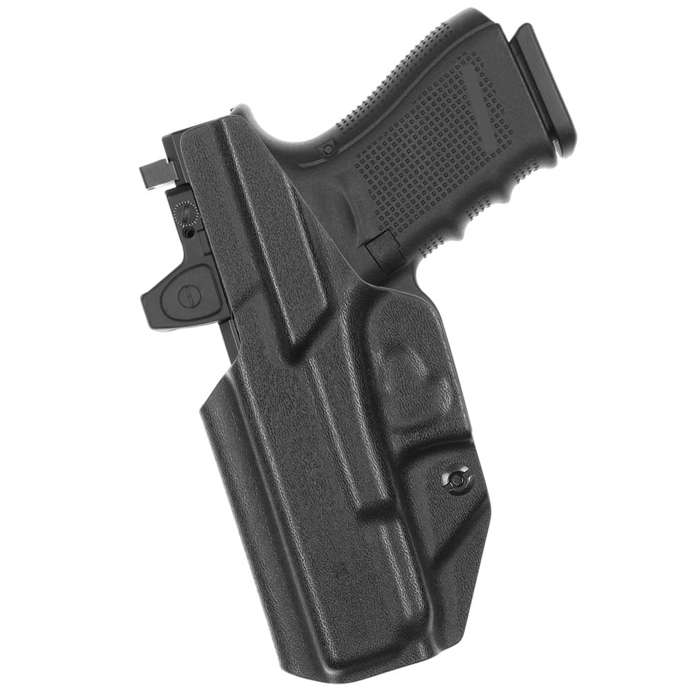 Optic Ready Glock 19 Inside The Waistband (IWB) With The Top-Rated Tier 1 Tulster Profile+ Holster For Concealed Carry in Black Kydex - Image 2