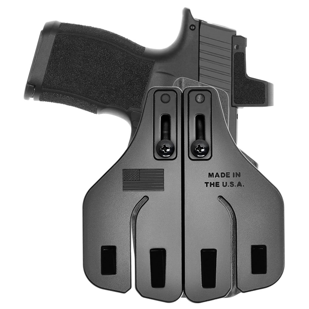 Range+ OWB Paddle Holster in Left Hand for: Sig Sauer P365/P365X/SAS - Tulster - Image 2