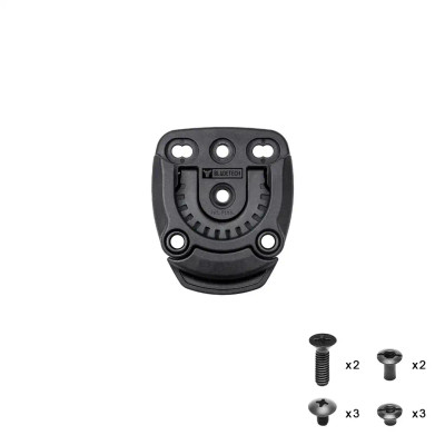 BLADE-TECH Tek-Mount Mini Receiver - With Hardware Tulster BLADE-TECH Tek-Mount Mini Receiver - With Hardware Tulster