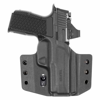 Front view of Tulster Contour OWB holster for Sig Sauer P365 LUXE, right-hand draw
