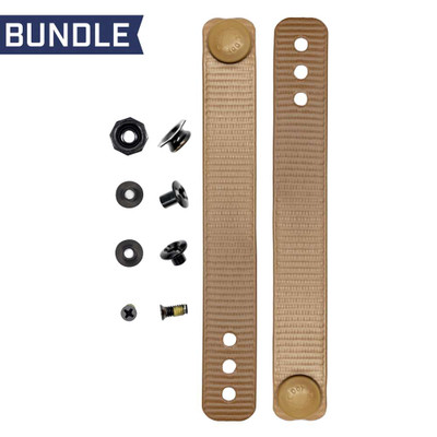 Bundle: Coyote Brown Soft Loop Hardware Pack - Profile/Echo Series Tulster