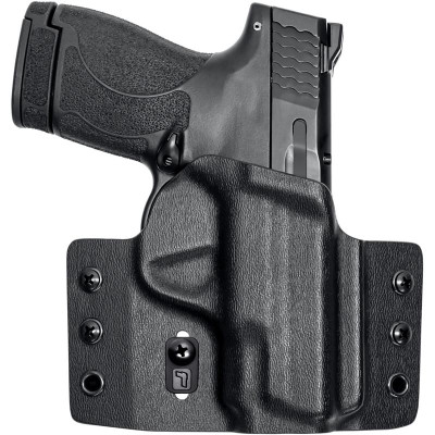 Tulster Contour OWB Holster in Right Hand for: M&P Shield/Plus 3.1" 9/40