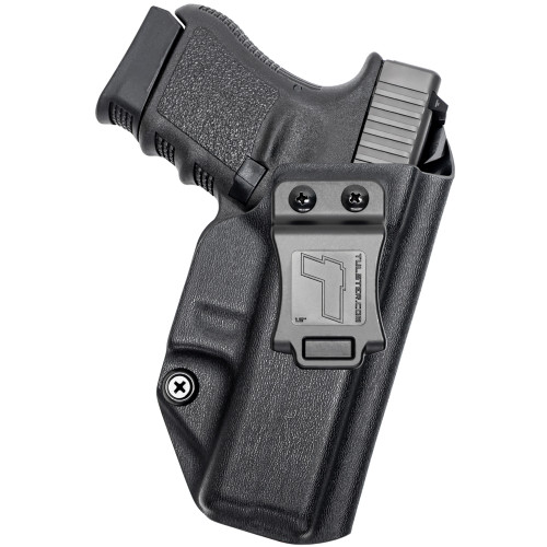 Fits Glock 26 IWB No Shield Single Clip Holster Right Handed Black