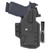 Rear view of Tulster ARC IWB light-bearing holster for Ruger RXM Streamlight TLR-7, left-hand draw