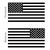 US Flag Vinyl Decal Tulster