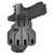 Range+ OWB Paddle Holster in Right Hand for: Glock 17/22/31/47