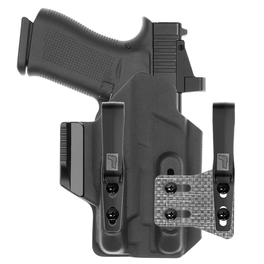 Tulster Sig P365 TLR-6 Appendix Carry Kydex Tulster IWB Holster For Sig P365 With TLR-6 - Appendix Carry Concealed Holster (Left Hand) P365x P365 Sas