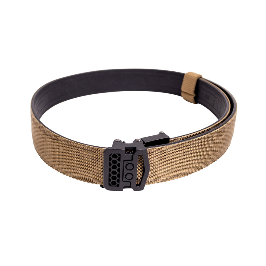 Kore Essentials Tactical Gun Belt Coyote, X10 Buckle Tulster