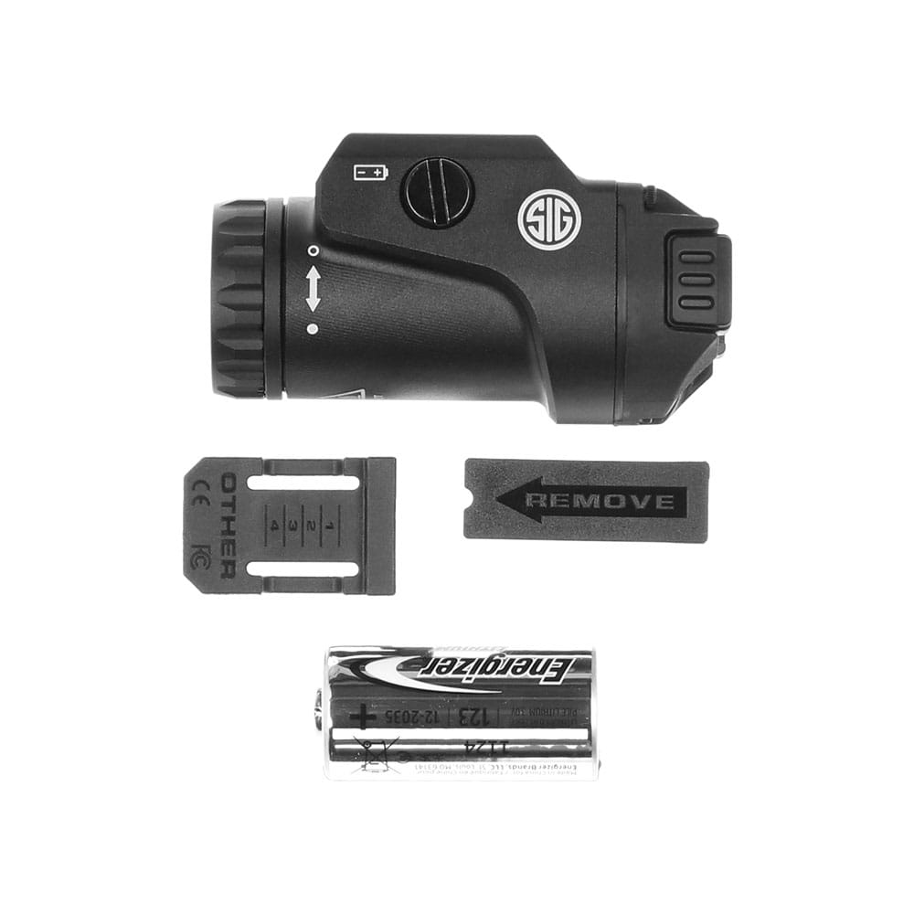 Sig Foxtrot1X Tactical White Weapon Light - Black | Tulster - Tulster