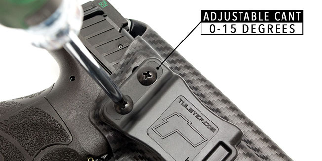 Adjustable Cant - 0 to 15 Degrees