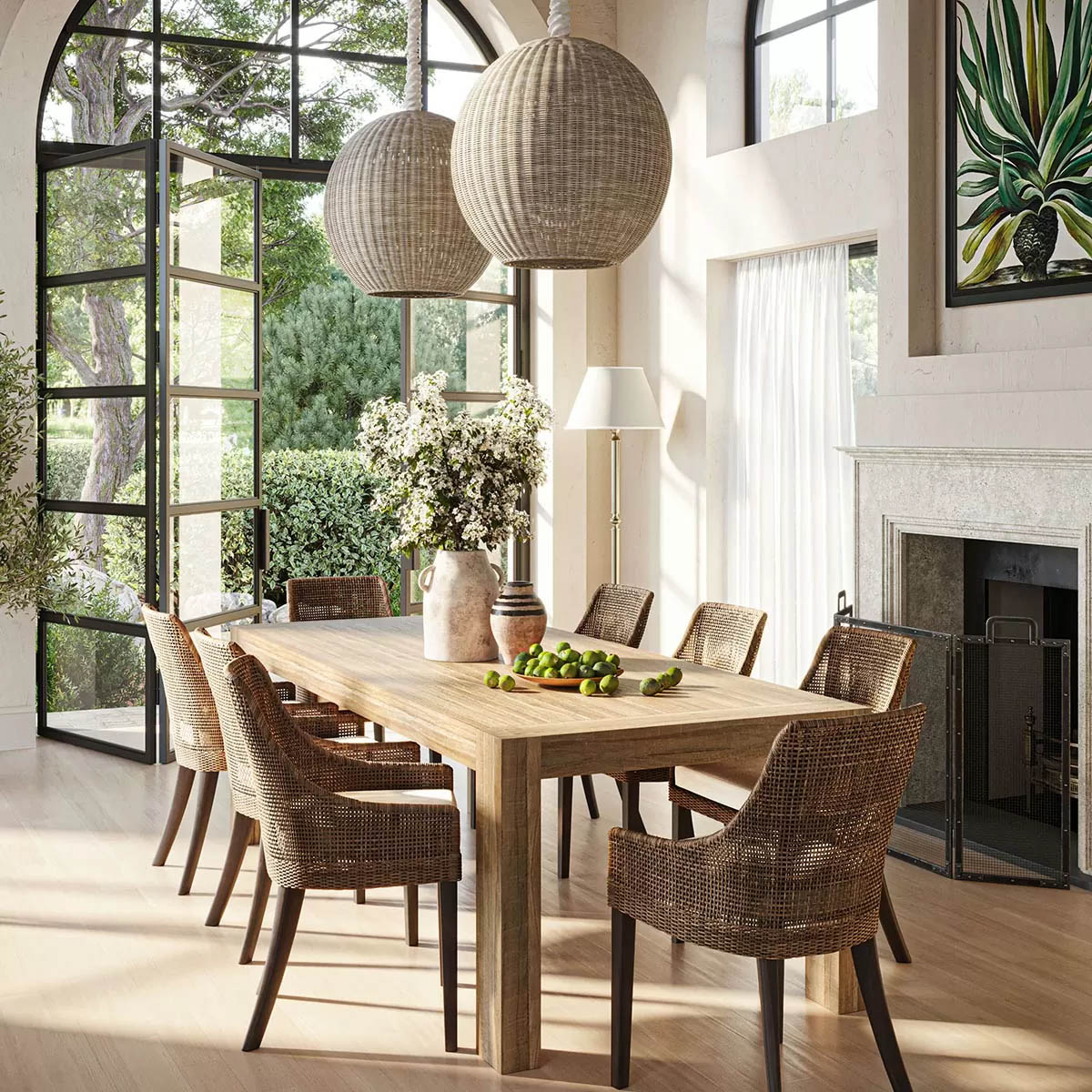 Tuscan Solid Timber Dining Table