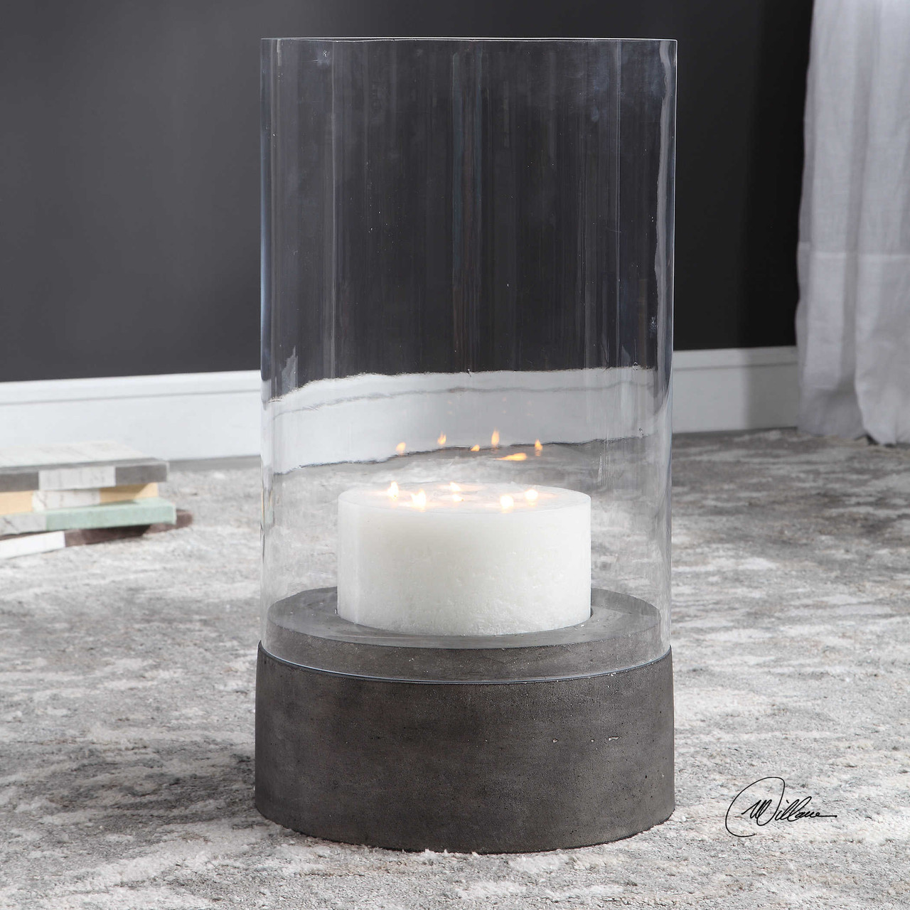 Rayden Hurricane Candleholder By Uttermost Maison Living