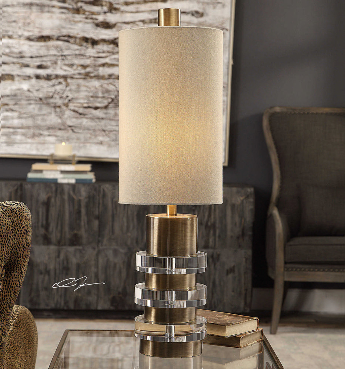 Uttermost buffet clearance lamps