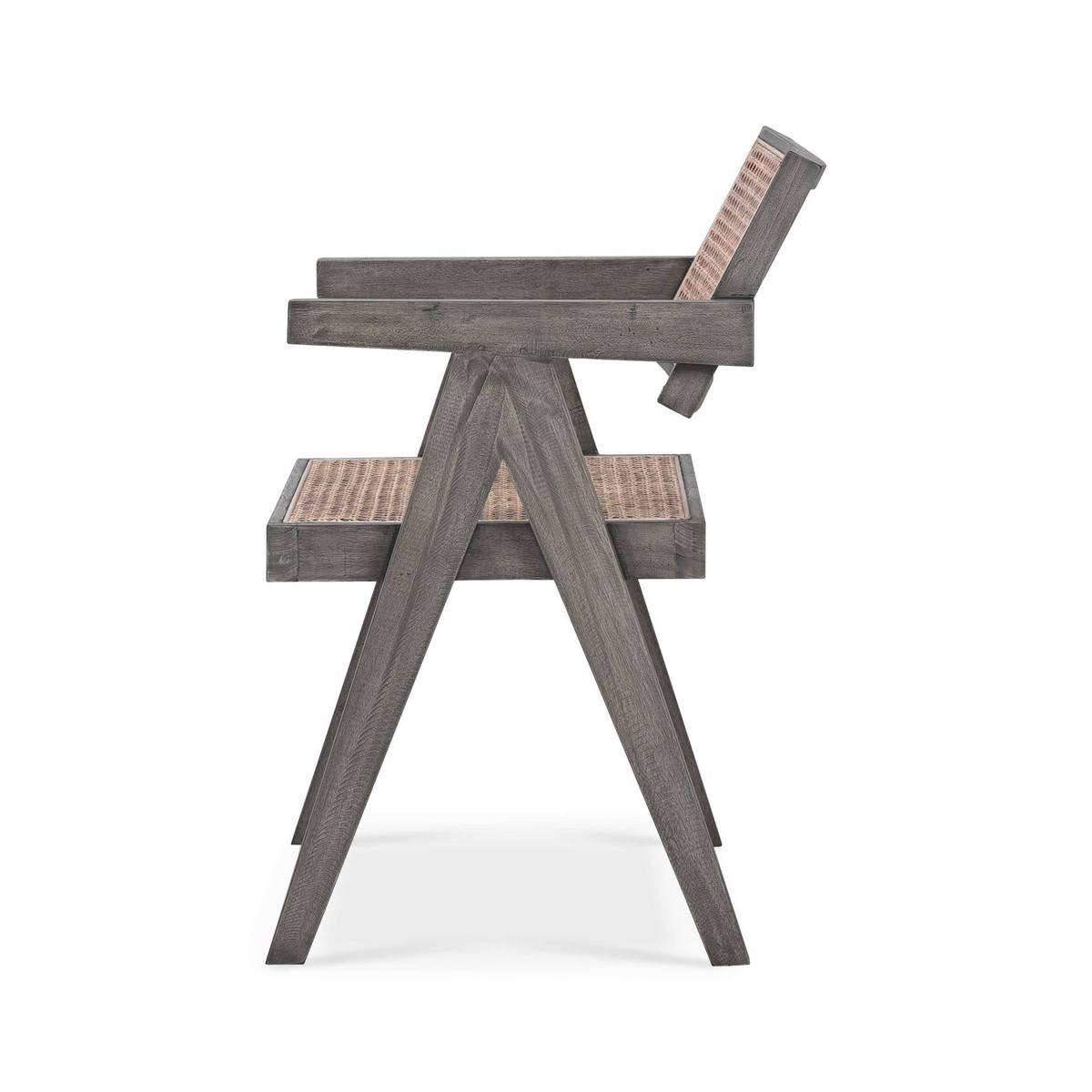 Kroy Cane Back Dining Armchair w/ Rattan Seat Any Colour FURNITURE