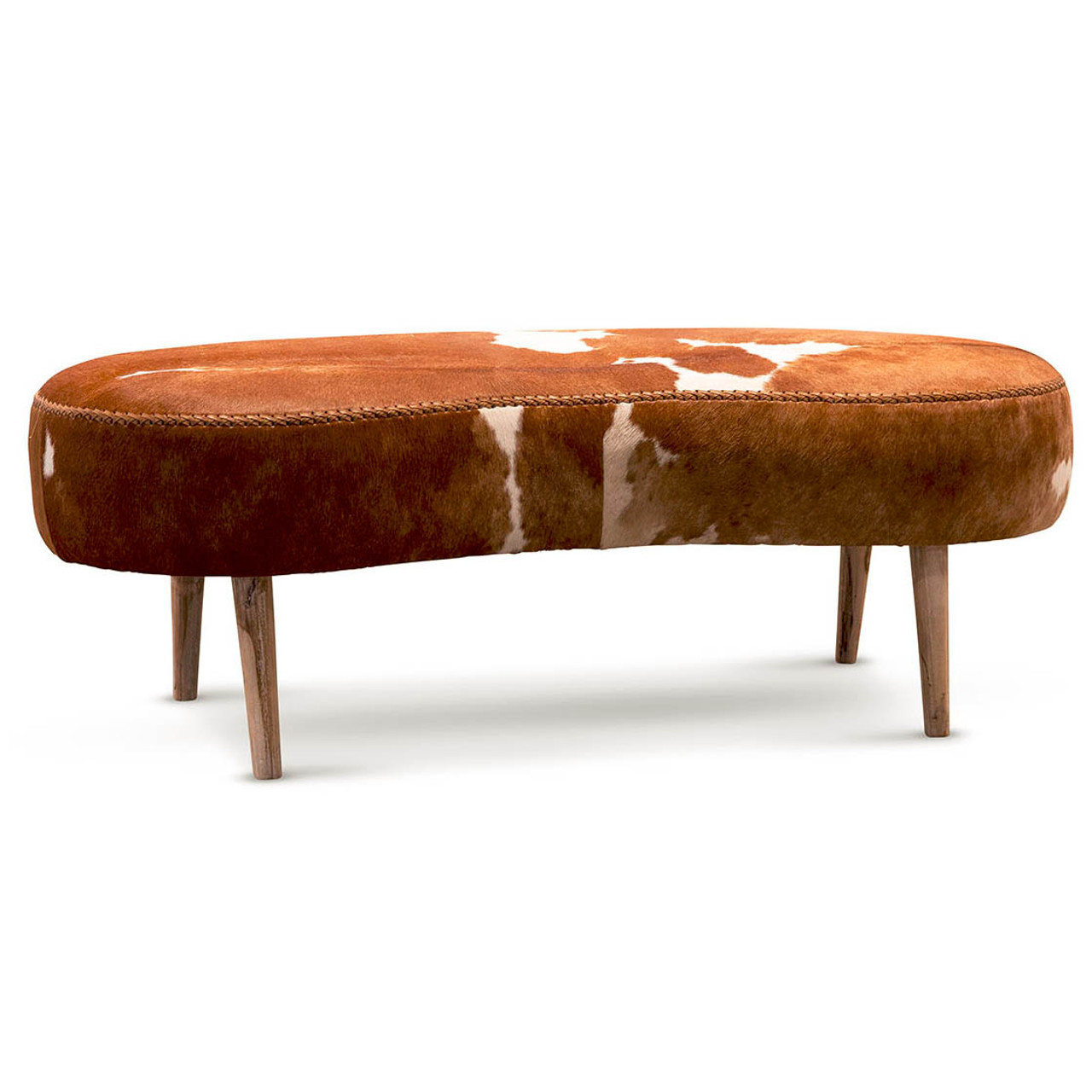 Cowhide Ottoman Contemporary Furniture