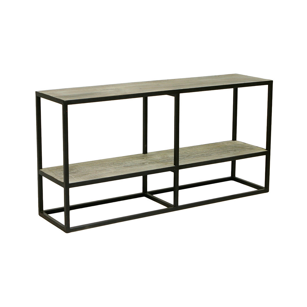 Industria Console Table With Shelf Maison Living