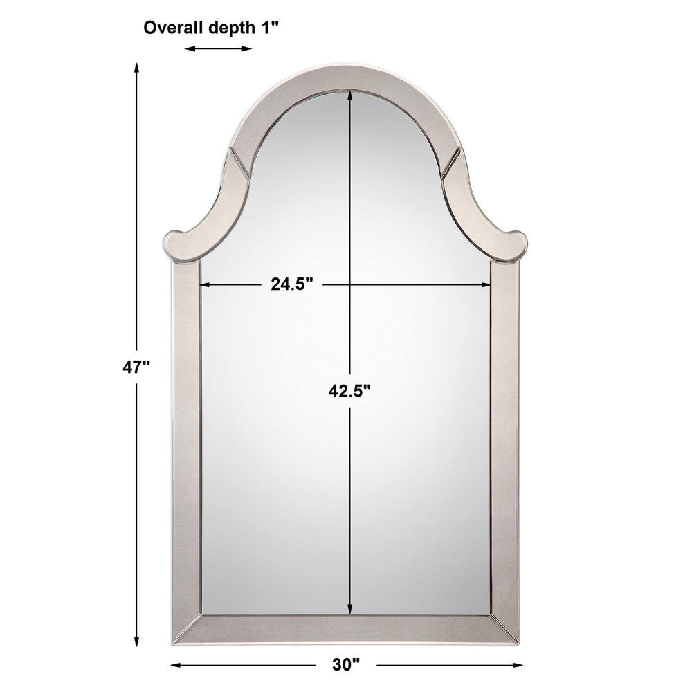 Gordana Arch Mirror | Mid-Century Modern Style Wall Mirror