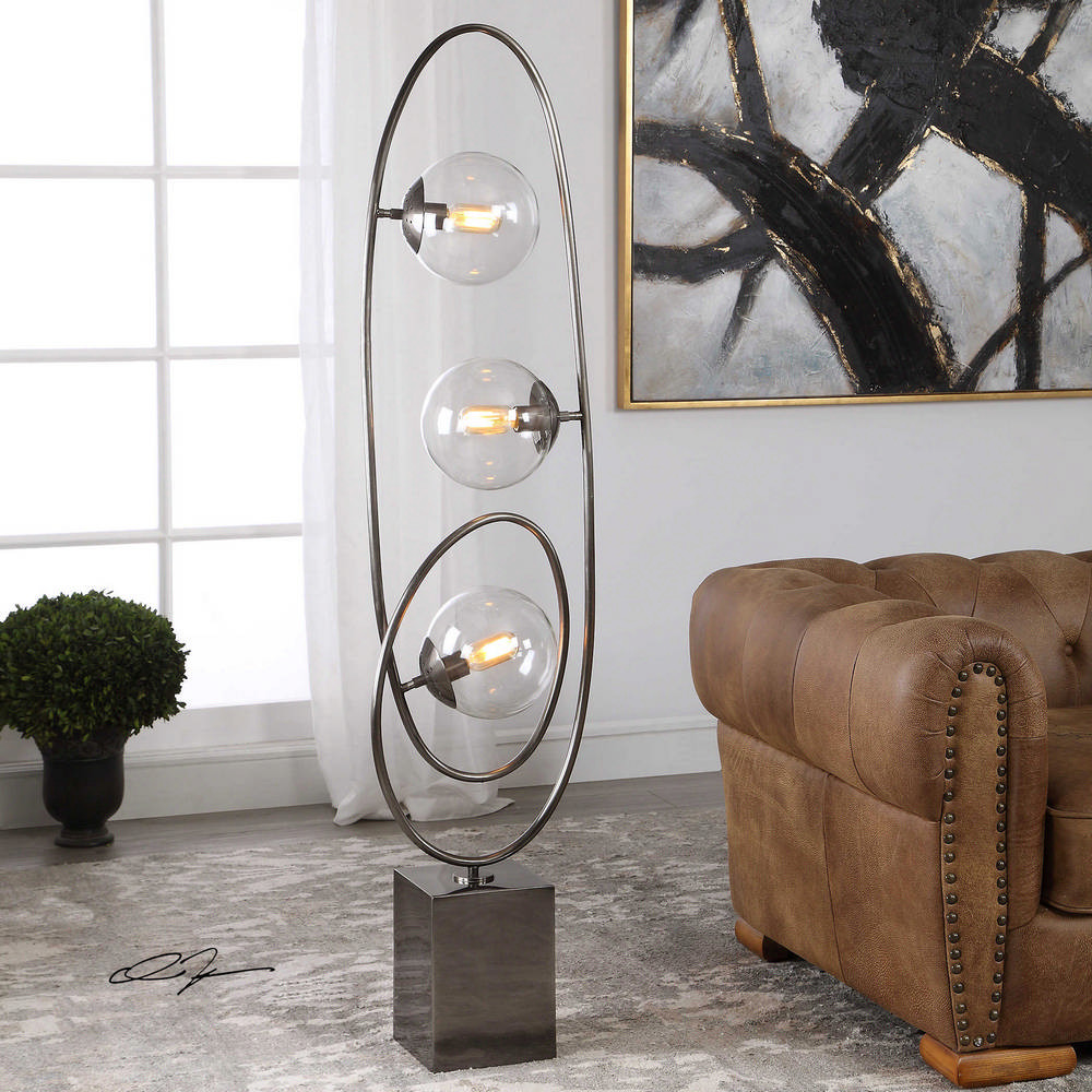 Cleonie Floor Lamp by Uttermost Maison Living