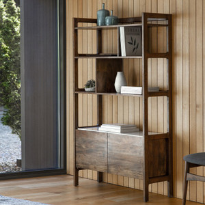 Bergen Scandinavian Mid-Century Modern Display Unit Bergen Scandinavian Mid-Century Modern Display Unit