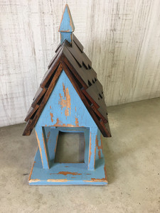 Bird House B - Size: 48H x 25W x 30D (cm) Bird House B - Size: 48H x 25W x 30D (cm)