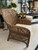Cuban Wing Back Chair- Zanzibar - Comes only with base cushion on seat.