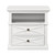 Sorrento Bedside 2 Drawer Medium - White Sorrento Bedside 2 Drawer Medium - White