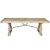 Seville Rustic Parquet Dining Table 240cm -Natural
