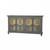 Hamilton 4 Door Buffet w/ 2 LED - Size: 112H x 208W x 46D (cm) - French Provincial style