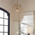 Cross Weave 1 Light Pendant - Size: 75H x 61W x 61D (cm) - Coastal style