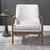 Bev White Accent Chair - Size: 80H x 69W x 79D (cm) - Scandinavian style Bev White Accent Chair - Size: 80H x 69W x 79D (cm) - Scandinavian style