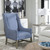 Galiot Wingback Accent Chair - Size: 112H x 69W x 84D (cm) - Coastal style