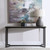 Basuto Steel Console Table - Size: 81H x 158W x 40D (cm) - Mid-Century Modern style Basuto Steel Console Table - Size: 81H x 158W x 40D (cm) - Mid-Century Modern style