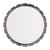 Dinner Plate - Machine - Silver