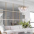 Alexo Gold Square Mirror - Size: 72H x 72W x 3D (cm) - Contemporary style Alexo Gold Square Mirror - Size: 72H x 72W x 3D (cm) - Contemporary style