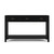 Kagu Console Table - Batavia Black - Size: 81H x 152W x 46D (cm) - Mid-Century Modern style