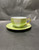 Limoges Legle Tea Cup & Saucer - Pastel Green Stripe  Limoges Legle Tea Cup & Saucer - Pastel Green Stripe