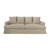 Exeter 3 Seat Sofa - Khaki - Contemporary style Exeter 3 Seat Sofa - Khaki - Contemporary style