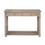 Xavier Console Table Small - Whitewash Oak - Hamptons style