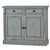 Hudson 2 Door Sideboard - Size: 110H x 131W x 43D (cm) - Hamptons style