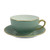 Limoges Legle Breakfast Cup & Saucer - Silt Green Limoges Legle Breakfast Cup & Saucer - Silt Green