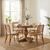 Lisbon Round Dining Table 120cm - Natural Oak - French Provincial style Lisbon Round Dining Table 120cm - Natural Oak - French Provincial style