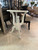 Darby Side Table - Architectural White / Light Distressed - Size: 67H x 50W x 50D (cm) - French Provincial style Darby Side Table - Architectural White / Light Distressed - Size: 67H x 50W x 50D (cm) - French Provincial style