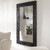Everest Satin Black Mirror - Size: 178H x 114W x 4D (cm) - Geometric style Everest Satin Black Mirror - Size: 178H x 114W x 4D (cm) - Geometric style
