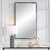 Egon Rectangular Bronze Mirror - Size: 127H x 76W x 4D (cm) - Mid-Century Modern style Egon Rectangular Bronze Mirror - Size: 127H x 76W x 4D (cm) - Mid-Century Modern style