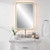 Crofton Lighted Black Vanity Mirror - Size: 82H x 57W x 5D (cm) - Contemporary style Crofton Lighted Black Vanity Mirror - Size: 82H x 57W x 5D (cm) - Contemporary style