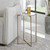 Star-crossed Glass Accent Table - Size: 62H x 40W x 40D (cm) - Contemporary style Star-crossed Glass Accent Table - Size: 62H x 40W x 40D (cm) - Contemporary style