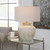 Artifact Aged Stone Table Lamp - Size: 62H x 46W x 46D (cm) - Mid-Century Modern style