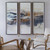 Graphite Horizon Framed Prints - Set/3 - Size: 160H x 58W x 5D (cm) - Contemporary style Graphite Horizon Framed Prints - Set/3 - Size: 160H x 58W x 5D (cm) - Contemporary style