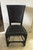 Tatum Dining Chair - Black Light Distressed - Size: 100H x 50W x 55D (cm) - Mediterranean style Tatum Dining Chair - Black Light Distressed - Size: 100H x 50W x 55D (cm) - Mediterranean style